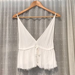 White Brandy Melville top